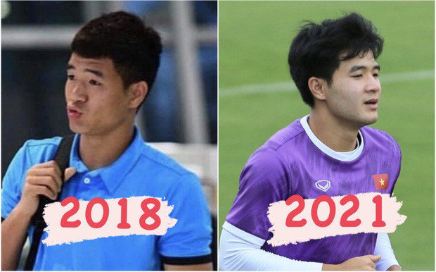 Trong những lần chung khung hình mới đây với Quang Hải, Văn Toàn hay Xuân Trường,... Chinh Đen đã vừa tấu hài lại vừa gây chú ý vì độ trắng trẻo.