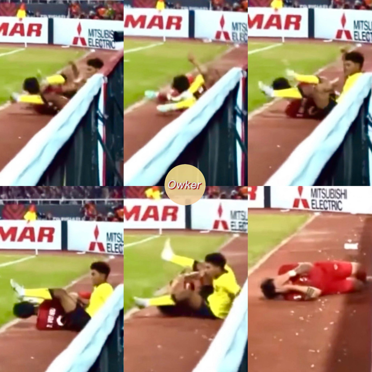 “Đội bạn bị thẻ đỏ. Nếu công bằng thì em cũng em cũng bị đuổi khỏi sân. Đá bớt đi tính máu chiến em nhé”, người hâm mộ có nick name H.N bình luận.