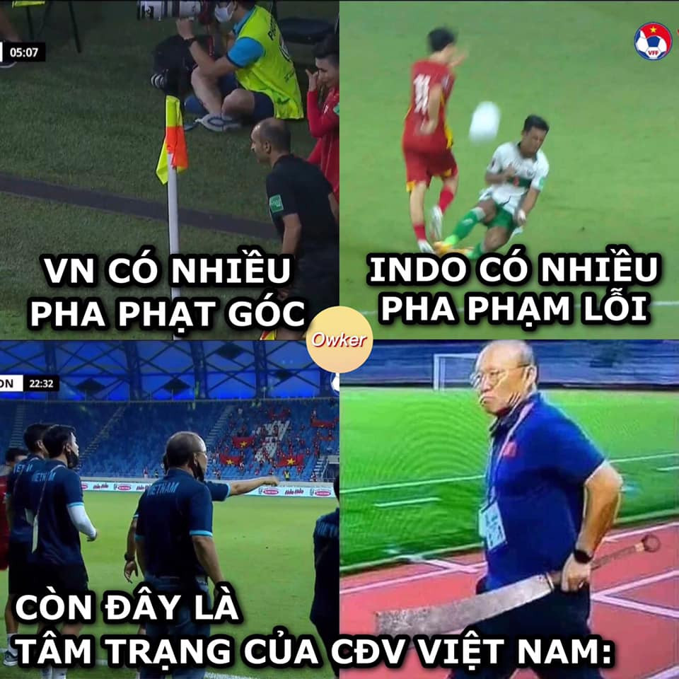 Thậm chí, khi Indonesia phạm lỗi quá nhiều, tâm trạng các CĐV Việt Nam không giữ nổi bình tĩnh.