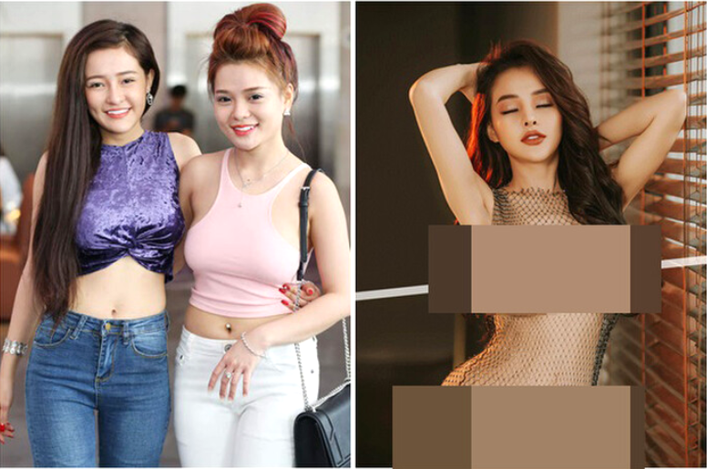 Cách đây vài năm, Ngân 98 có khuôn mặt cùng vóc dáng hơi tròn trông khá bụ bẫm, dễ thương.