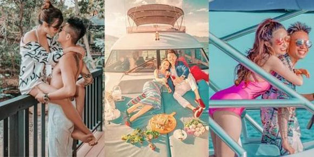 Bên cạnh việc tập tành, được biết trước đó vợ chồng vị đại gia còn gửi 2 con nhỏ cho ông bà để ông bà có người quây quần.