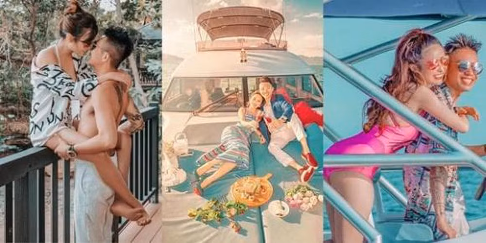 Bên cạnh việc tập tành, được biết trước đó vợ chồng vị đại gia còn gửi 2 con nhỏ cho ông bà để ông bà có người quây quần.