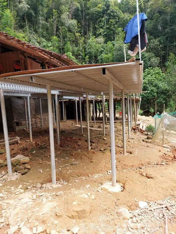 Những hình ảnh về căn nhà xây dựng để nghỉ dưỡng được đăng tải trên trang cá nhân của Thu Sao thu hút sự chú ý.