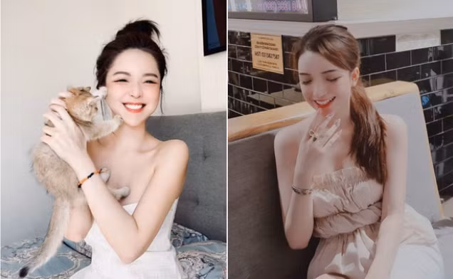 Một sự giống nhau đầy bất ngờ khác là giữa Hạnh Nguyên (trái) và Khánh Hà (phải).