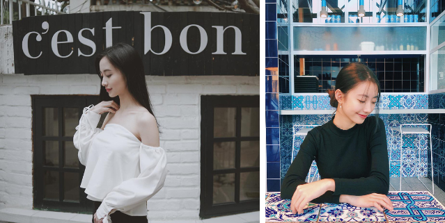 Từ kiểu tóc đến đôi mắt to tròn, mũi cao, khuôn miệng trái tim, Hải Hà và Jun Vũ thật sự có nhiều điểm tương đồng.