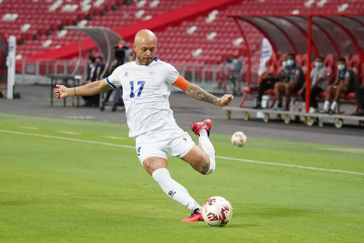 Schrock là một trong 3 cầu thủ quá tuổi được U23 Philippines mang sang Việt Nam tham dự SEA Games 31.