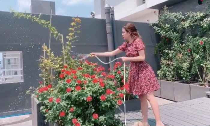 Gái xinh "Nhật ký Vàng Anh" đã lựa chọn nội thất hiện đại, đầy đủ tiện nghi giúp cho căn hộ toát lên vẻ sang - xịn - mịn.