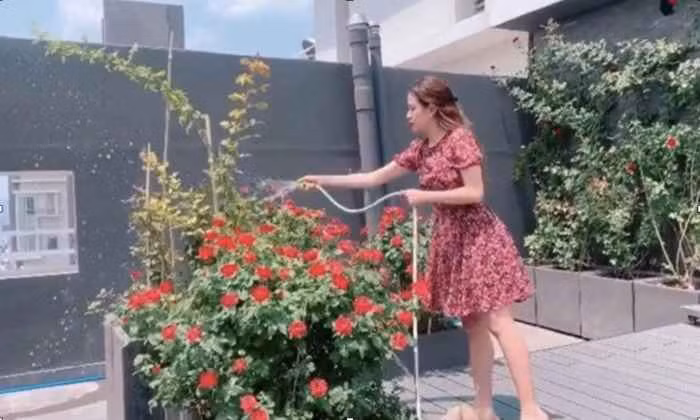 Gái xinh "Nhật ký Vàng Anh" đã lựa chọn nội thất hiện đại, đầy đủ tiện nghi giúp cho căn hộ toát lên vẻ sang - xịn - mịn.