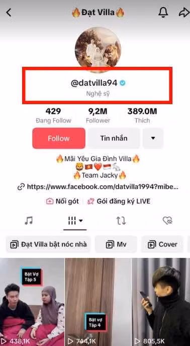 Dẫu vậy, điều này chưa đủ thành tích để Đạt Villa trở thành một "nghệ sĩ" - như thông tin anh chàng gắn tag trên kênh TikTok của mình. Việc sử dụng danh xưng này khiến cư dân mạng tỏ ra khá thắc mắc, thậm chí là phản đối.