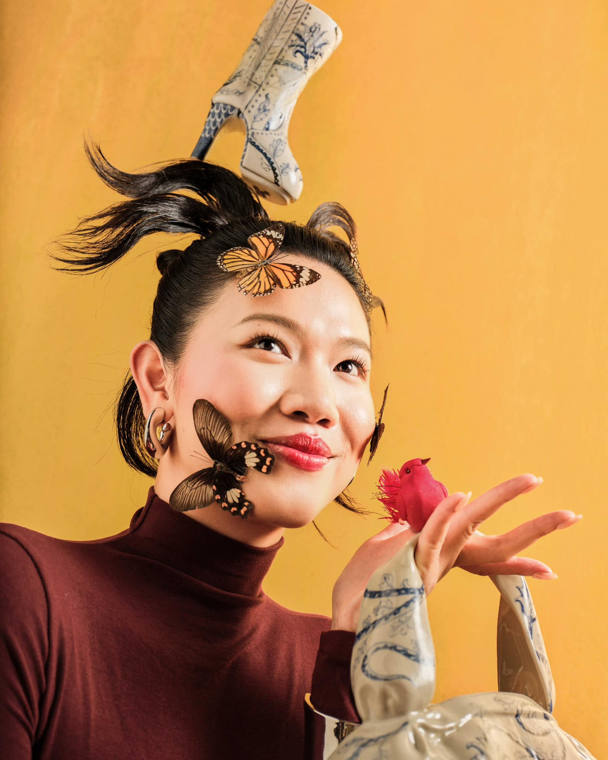 Đây là vẻ đẹp độc bản, kết quả của những nỗ lực và đam mê. Viên tin rằng khi chúng ta yêu thương bản thân mình, chúng ta sẽ tự tin toả sáng và sẽ có người nhận ra và yêu thương vẻ đẹp độc bản ấy của chúng ta. Hoặc chúng ta sẽ cảm thấy hạnh phúc và trọn vẹn với chính mình". "Tiểu tiên cá" của làng bơi lội Việt Nam nói.