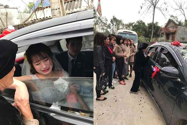 Bà nội dặn dò cháu gái trước khi về nhà chồng.