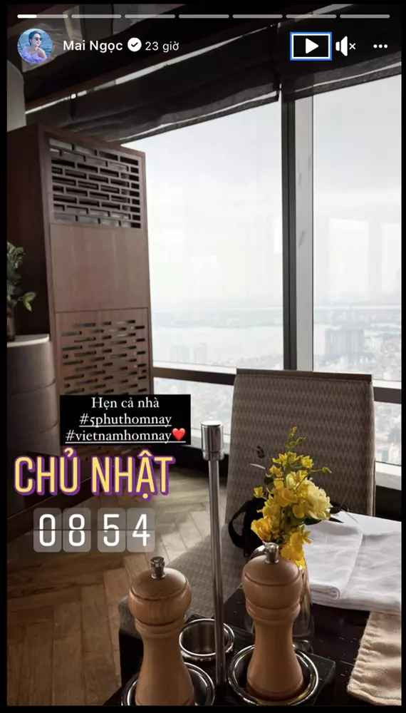 Mới đây, trên trang cá nhân, Mai Ngọc đã đăng tải những khoảnh khắc mới nhất kèm hình ảnh trước và sau một ngày lên sóng vào ngày cuối tuần.