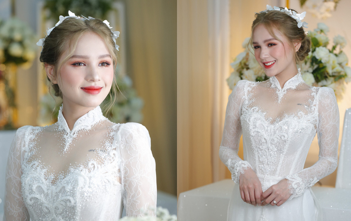 Hot girl Xoài Non (sinh năm 2002) là cái tên gây chú ý khi sở hữu gương mặt xinh xắn, đôi mắt to tròn, sống mũi cao, làn da trắng và nụ cười tươi. ,