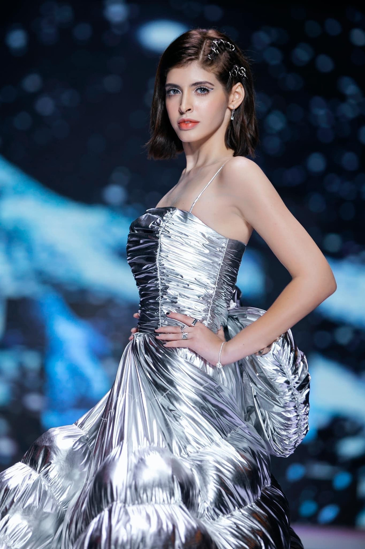 Andrea Aybar bắt đầu nổi tiếng từ năm 2012 ở làng mẫu phía Bắc với vai trò mẫu nhí, trình diễn trên các sàn thời trang.