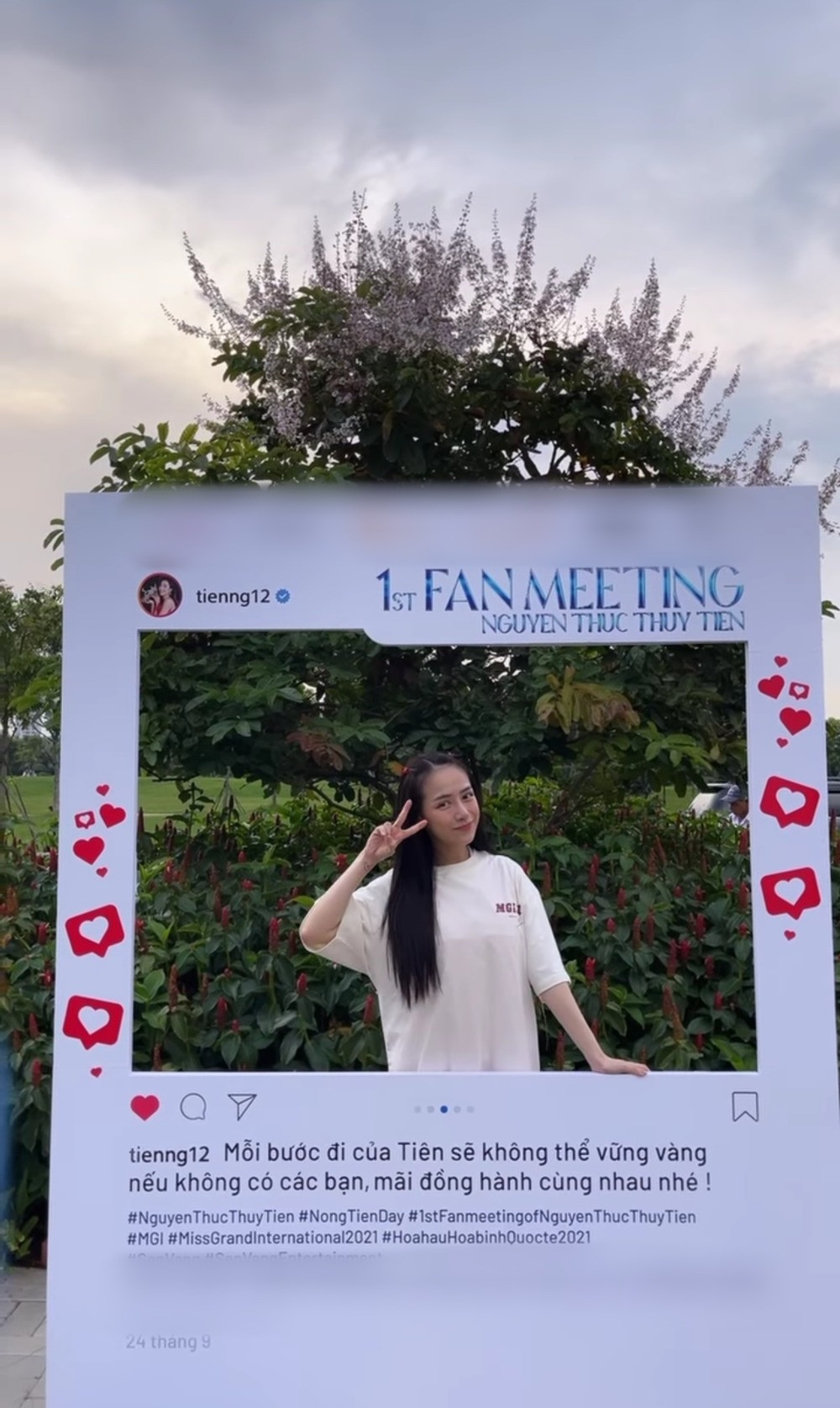 Nhan sắc trẻ trung của bà mẹ 2 con khiến nhiều người ngưỡng mộ. (Ảnh: Chụp màn hình IG joyce.pham1106)