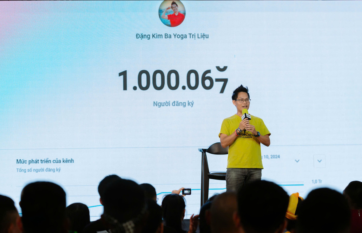 Giai đoạn đầu tiên, HLV Yoga vừa cán mốc 1 triệu view người theo dõi trên Youtube gần như không có thiết bị quay chuyên nghiệp, các video được quay bằng điện thoại và tranh thủ thời gian trống giữa các giờ dạy để thực hiện.