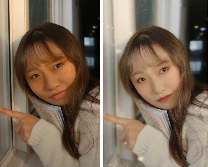 Làn da kém trắng ư! chỉ vài cái gạt balance màu da của bạn sẻ hoàn toàn trắng sáng bật tông.