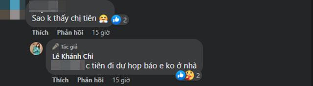 Ở phần bình luận của bài đăng, netizen vào hỏi thăm lý do Thủy Tiên không xuất hiện trong bức hình này.