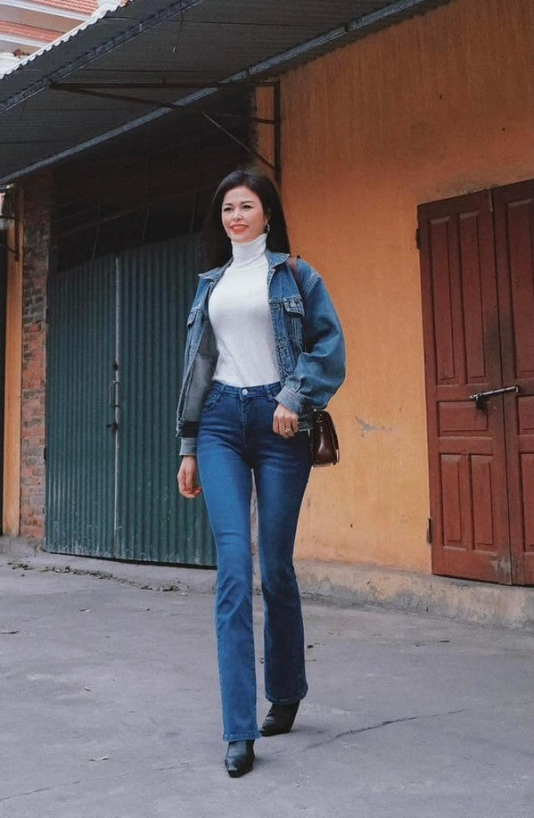 Nhìn hình ảnh chị Mai, không ai nghĩ đây đã là người phụ nữ U50, làm mẹ của 2 đứa con lớn.