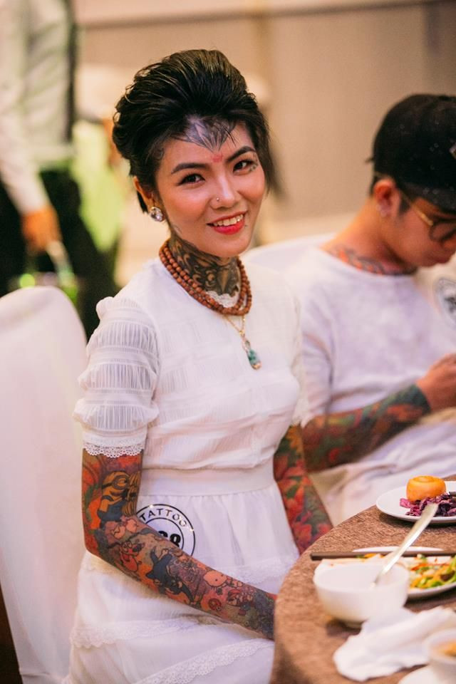 Khi mới được biết đến, Mai Phạm chỉ xăm hai tay, một vài hình xăm nhỏ ở chân, lưng và cổ nhưng hiện tại, cô đã xăm kín 90% cơ thể. Với mong muốn trở thành người phụ nữ có nhiều hình xăm nhất Việt Nam.