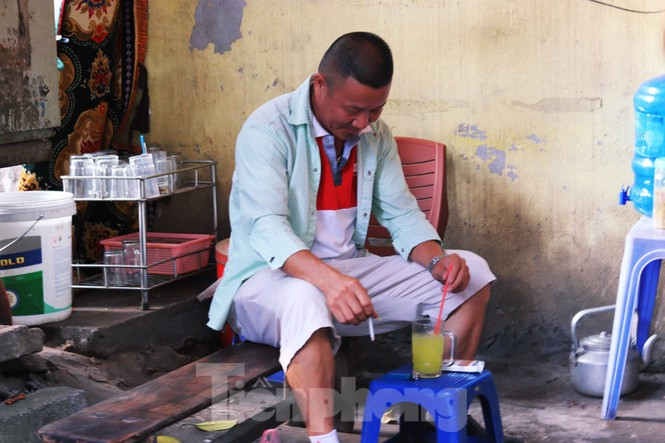 Anh Dũng (Thụy Khuê) có niềm yêu thích đặc biệt đối với nước mía, nhất là những ngày nắng nóng