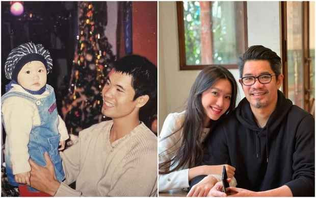 So với hiện tại, dù ngoại hình của cả hai đều thay đổi rất nhiều theo thời gian nhưng có một điều mà netizen phải khẳng định rằng: Dù thời nào, bố Doãn Hải My đều sở hữu visual cực phẩm và cuốn hút.