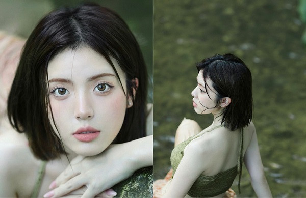 Trào lưu mặc yếm chụp hình bên suối đã không còn quá mới mẻ. Tuy nhiên, không phải ai cũng nhận được lời khen. Một phần do áo yếm mỏng, rất dễ bị xô lệch và để lộ cơ thể dưới sự tác động của nước.