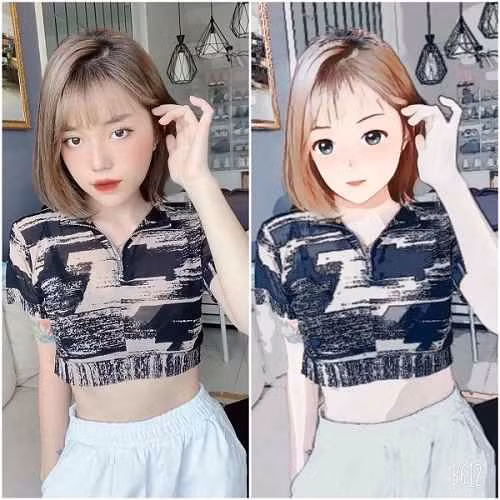 Rất nhiều người nổi tiếng và netizen thời gian qua cùng tham gia trào lưu chỉnh ảnh anime hóa này.