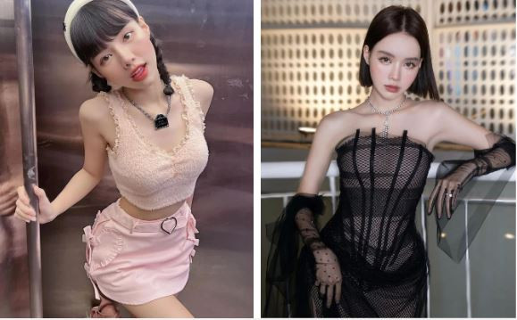 Song, khi công khai mặt mộc, cô nàng lộ rõ nhiều khuyết điểm, các đường nét chưa thực sự hài hoà.