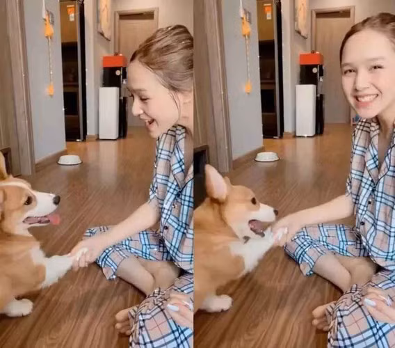 Xứng danh “chiến thần visual”, Xoài Non tỏa sáng bất chấp camera thường, cô thu hút mọi ánh nhìn với vẻ đẹp mặn mà dù khung ảnh có chất lượng kém.