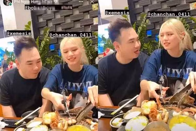 Trước đó, nhan sắc Xoài Non tại đám cưới của Bomman và Minh Nghi cũng gây sốt mạng xã hội. Cô nàng để tóc búi cao cùng lối trang điểm sắc sảo khoe vẻ đẹp lai Tây đầy cuốn hút.