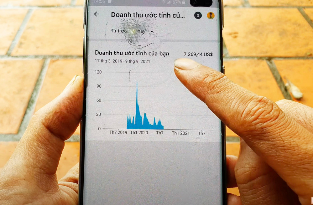 Cụ thể, trong 1 video đăng tải trên kênh YouTube, Sang Vlog đã tiết lộ toàn bộ số tiền kiếm được trong 2 năm qua. Theo đó, anh nhận định, trên lí thuyết sẽ kiếm được 7 triệu đồng đến 8 triệu đồng với 100 triệu lượt xem tùy vào thời lượng video.