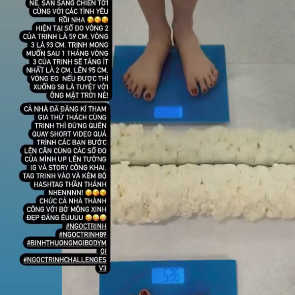 Nhiều netizen không cảm thán "còn đâu Ngọc Trinh eo 56 huyền thoại" khi chiêm ngưỡng hình ảnh mới của nữ hoàng nội y trên Instagram.