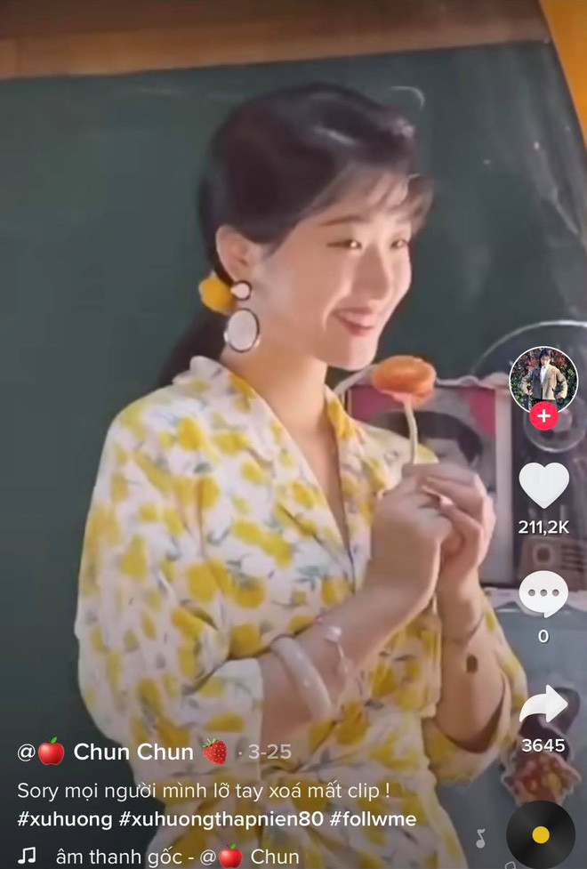 Chỉ cần lên MXH, gõ hastag #xuhuong hay #xuhuongthapnien80 là bạn sẽ có hàng ngàn những bức ảnh của trào lưu thời trang xuyên không đang thịnh hành.