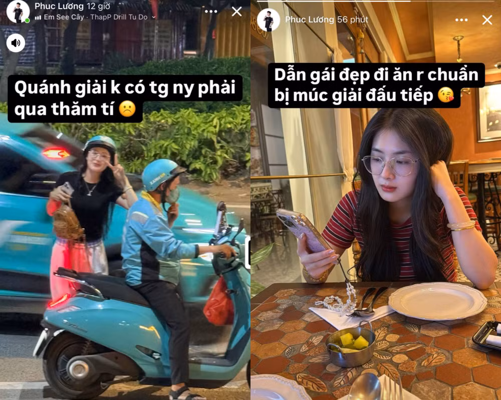 Bên cạnh đó, Quỳnh Alee cũng sắp xếp thời gian, tranh thủ đưa Fish ra ngoài ăn uống cải thiện.