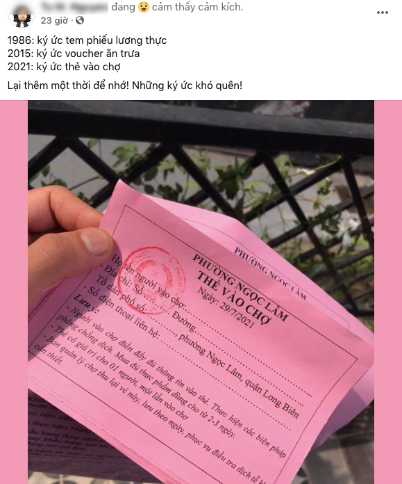 Tuỳ mỗi địa phương sẽ có những yêu cầu ra vào khác nhau về số lần đi chợ, ra ngoài.