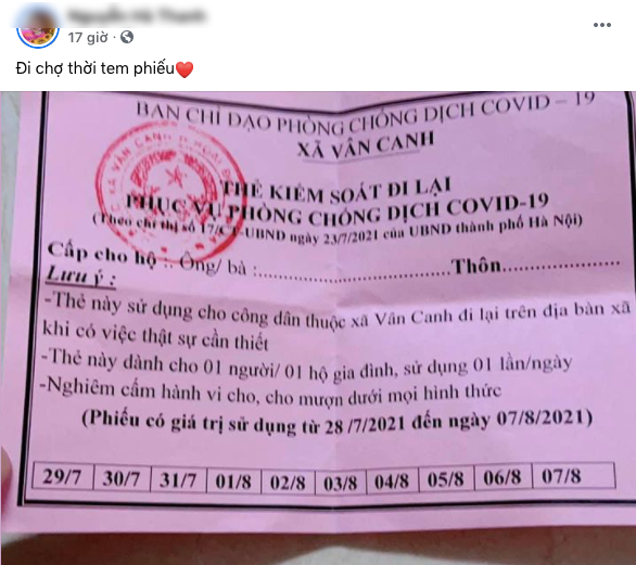 Không ít thế hệ 9X, 10X cho biết, lần đầu họ được trải nghiệm hình thức đi chợ như thời bao cấp của các thế hệ ông bà bố mẹ đi trước.