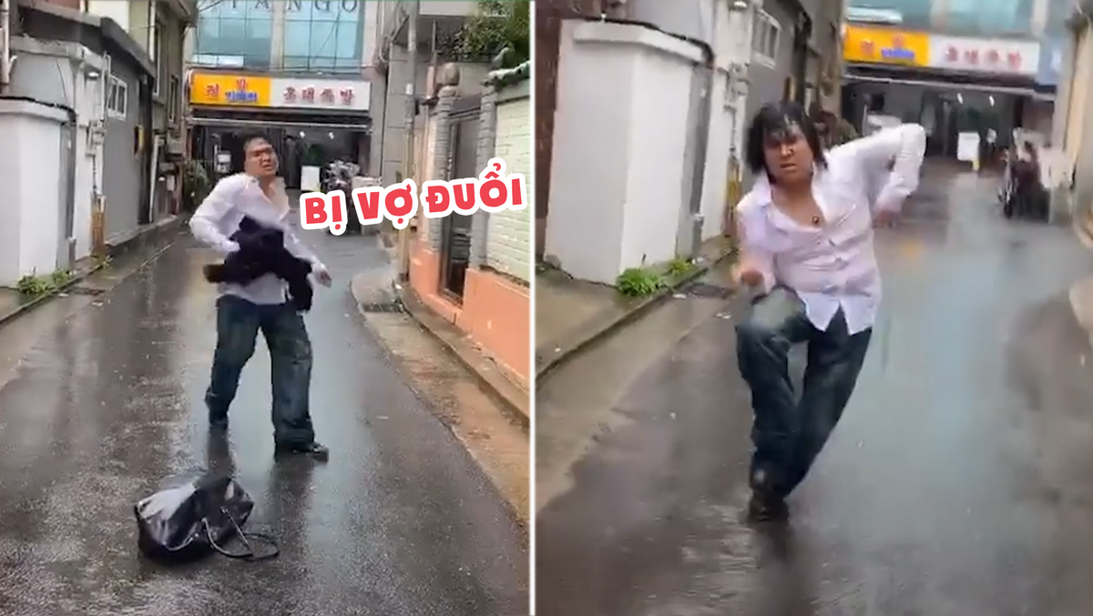 Khi nhậu say và cái kết bị vợ đuổi khỏi nhà.