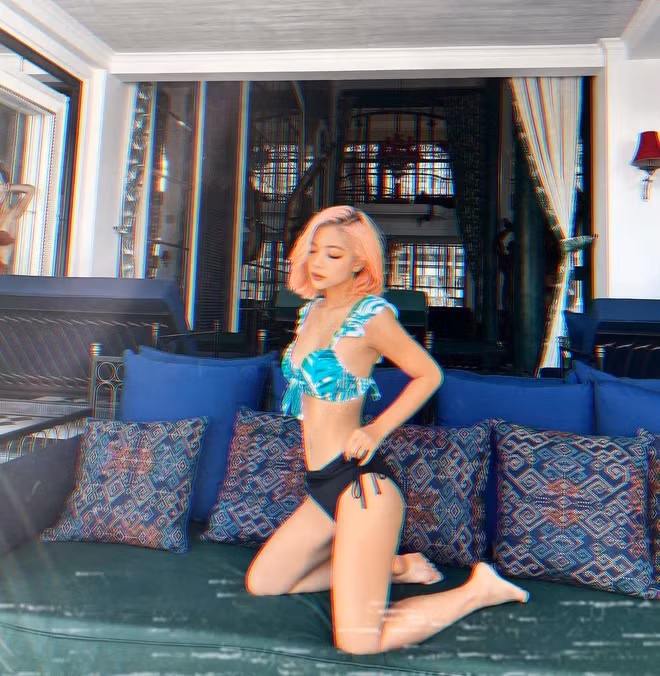 Sau khi những bức ảnh diện bikini xịn xò của Ái nữ Chưởng môn Vịnh Xuân Nam Anh lên sóng, netizen lại ngay lập tức thả tim tới tấp.