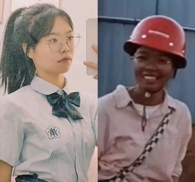 Cảm nhận rõ nhất đó là so bức ảnh khi còn đi học và lúc đi làm sẽ thấy sự tan phai nhan sắc ra sao.