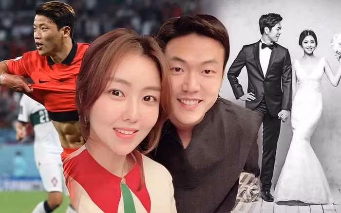 Hôn nhân cực đẹp của tuyển thủ Hàn Quốc và hot girl hàng không Hon nhan cuc dep cua tuyen thu Han Quoc va hot girl hang khong