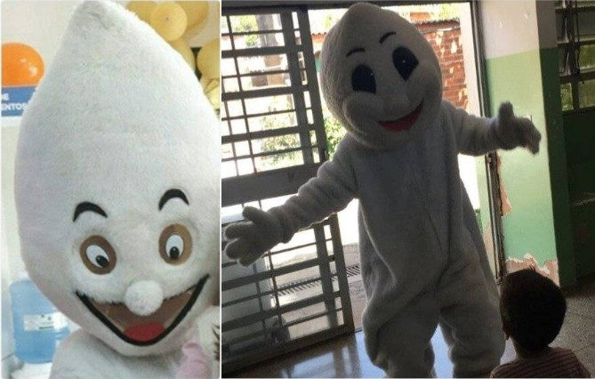 Dù đã cố gắng tạo nên sự thận thiệt nhưng phải thừa nhận rằng, việc linh vật Bé Giọt Nước nở nụ cười khiến không chỉ trẻ con mà người lớn cũng phải phát khóc.