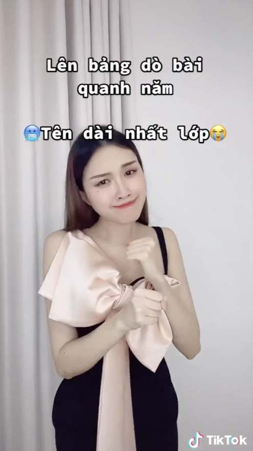 Trên TikTok của mình, MC Thanh Thanh Huyền vừa chia sẻ một clip vui liệt kê những trải nghiệm dở khóc dở cười liên quan đến tên của mình.