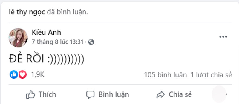Mới đây, Kiều Anh Hera thông báo tin vui bất ngờ trên trang cá nhân. Theo đó, nữ streamer đã hạ sinh quý tử đầu lòng, chính thức lên chức mẹ bỉm.