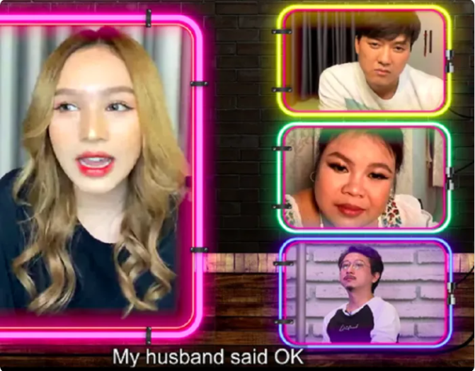 Mới đây trong một chương trình truyền hình, Xoài Non đã chia sẻ bản thân từng có đôi lần ghen tuông với chồng, đặc biệt là trước khi "về chung một nhà".