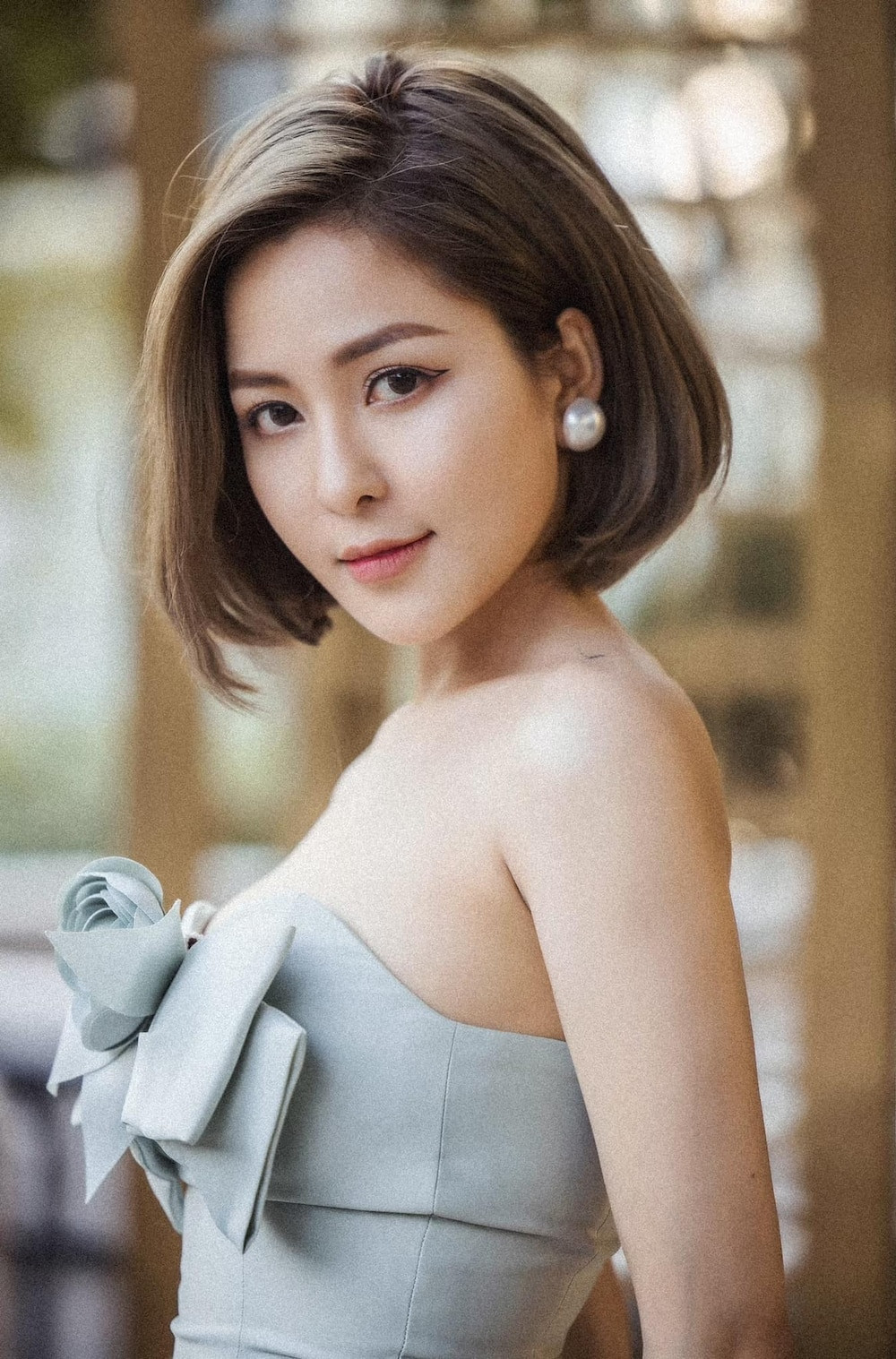 Nổi tiếng với nhan sắc xinh đẹp và ngoại hình nóng bỏng, hot girl Trâm Anh thường xuyên chia sẻ hình ảnh diện trang phục quyến rũ trên trang cá nhân.