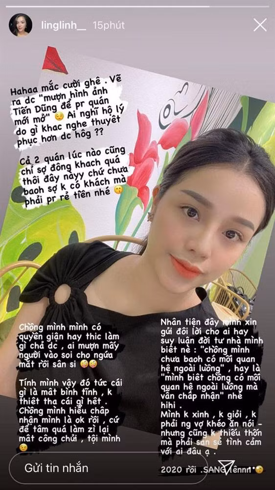 Tất nhiên, chuyện tình cảm của vợ chồng Bùi Tiến Dũng là chuyện hoàn toàn riêng tư nhưng khi có chút giận dỗi, đã vội đem mọi thứ công khai trên Facebook có hơn 200k người theo dõi rồi đòi người ta không quan tâm thì dân mạng thật sự không hiểu.