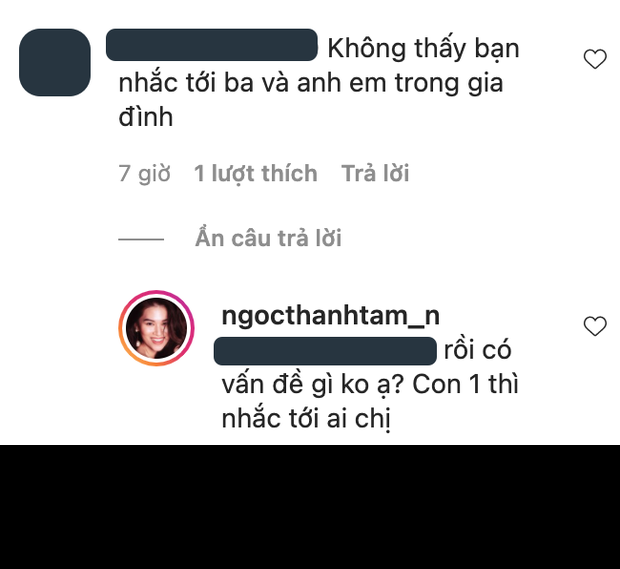 Có vẻ như vì bị hỏi cùng một vấn đề quá nhiều lần nên lần này, thay vì im lặng, lần này Ngọc Thanh Tâm quyết định công khai một lần nói hết bằng một bức "tâm thư" dài ngoằng.