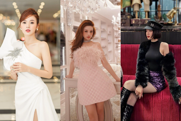 Midu, Huyền Baby và Tâm Tít là dàn hot girl "cuối 8X" có cuộc sống vạn người mê.