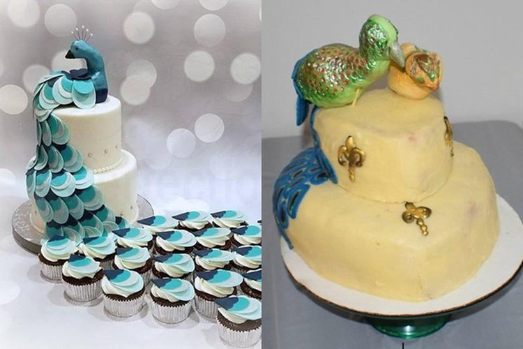 Đi mua bánh kem qua mạng quả thực là trò may rủi và đánh cược vào độ vui tính của thợ làm bánh.